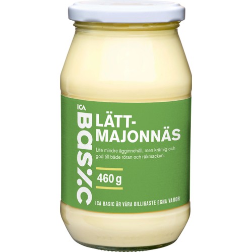 Lättmajonnäs 460g ICA Basic