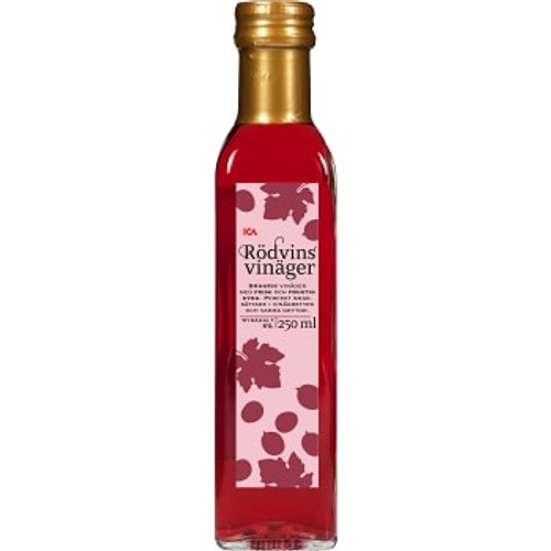 Rödvinsvinäger 250ml ICA
