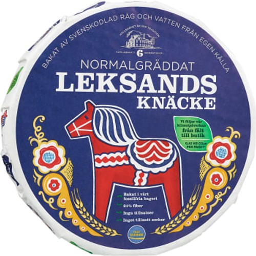 Knäckebröd Normalgräddat 830g Leksands Knäckebröd