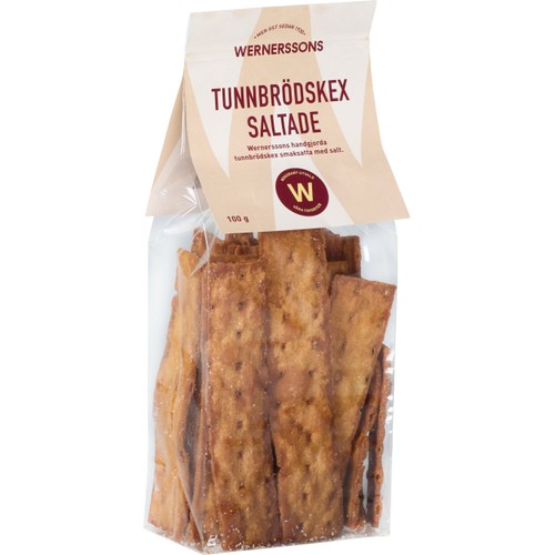 Tunnbrödskex Saltade 100g Wernerssons