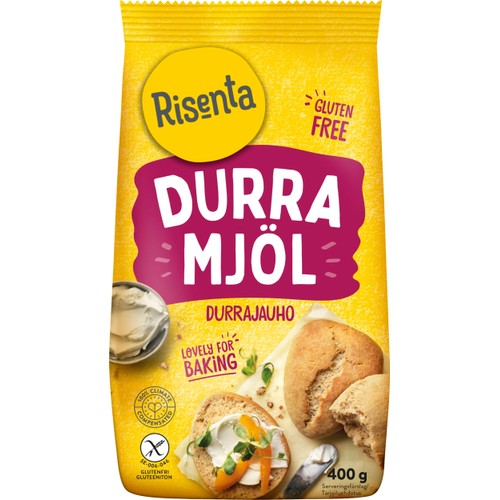 Durramjöl Glutenfri 400g Risenta