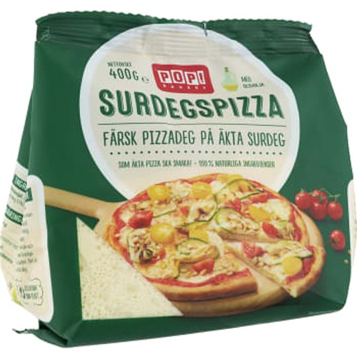Surdegspizza 400g POP! Bakery