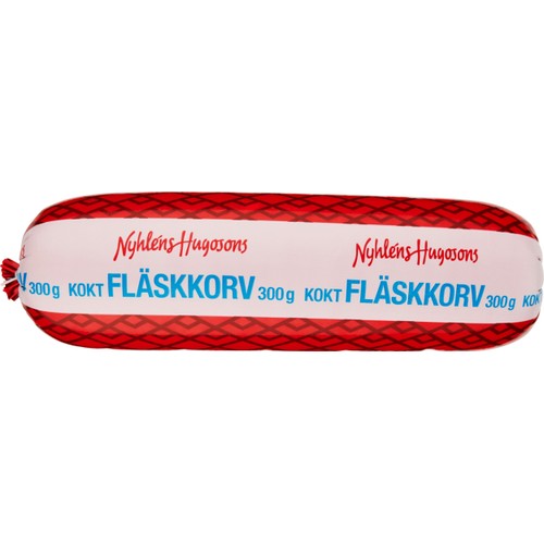 Kokt Fläskkorv 300g Nyhléns Hugosons