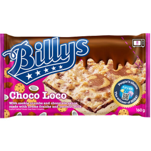 Pan Pizza Choco Loco 160g Billys