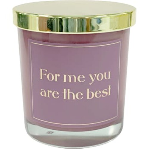 Fighting BR scented candle with lid