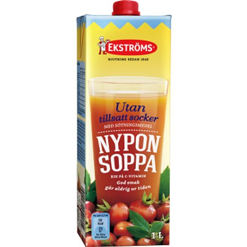 Nyponsoppa utan tillsatt socker 1l Ekströms