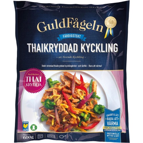 Thaikryddad kyckling 600g Guldfågeln