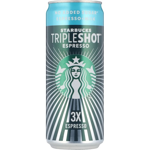 Kaffedryck Tripleshot Espresso Osötat 300ml Starbucks®
