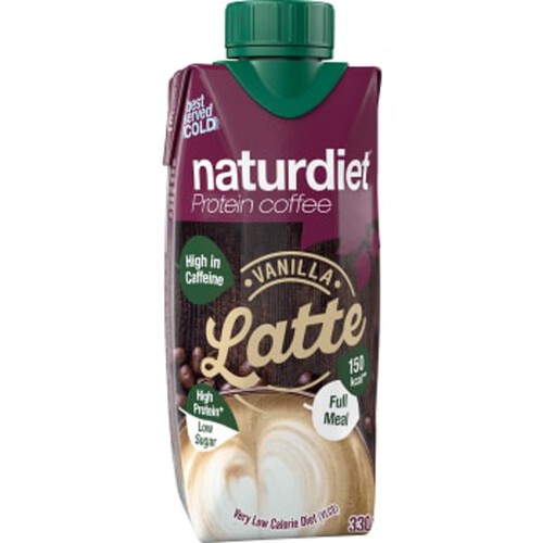 Vanilla Latte Protein Caffe 33cl Naturdiet