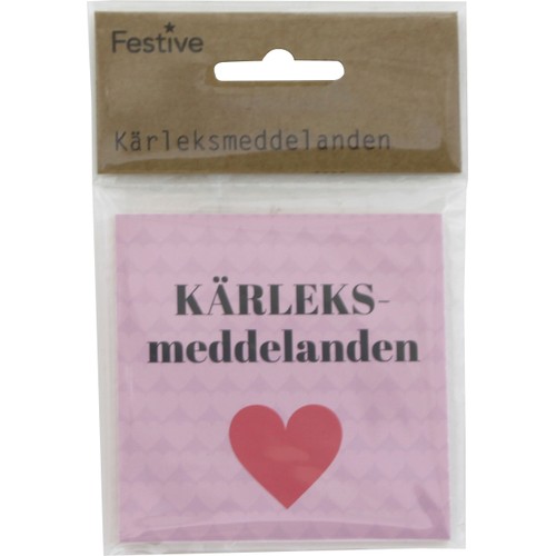 Kärleksmeddelanden 6-p Festive