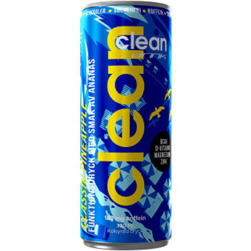 Energidryck Ananas BCAA 33cl Clean drink
