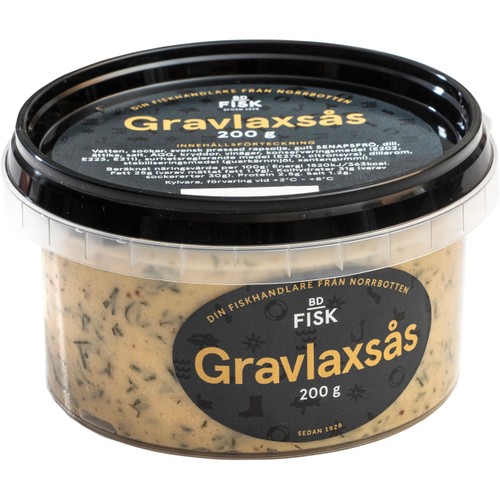 Gravlaxsås 200g BD Fisk