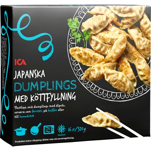 Köttfärsdumplings med dipsås Fryst 16st 320g ICA