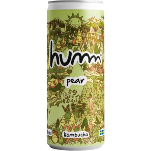 Dryck Päron 330ml Humm Kombucha