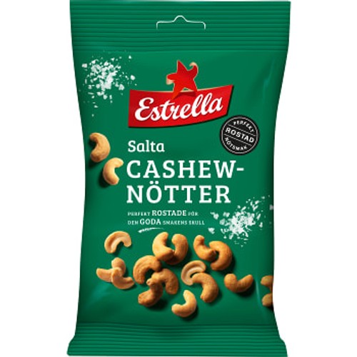 Cashewnötter Rostad & Salt 150g Estrella