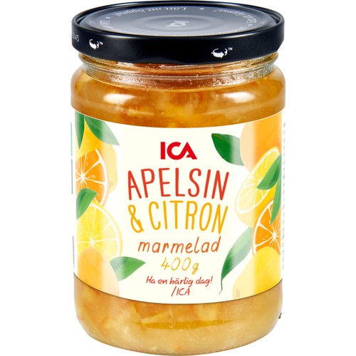 Marmelad Apelsin & citron 400g ICA