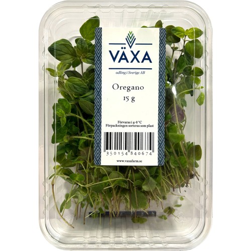 Oregano Färsk 15g Växa odling i Sverige