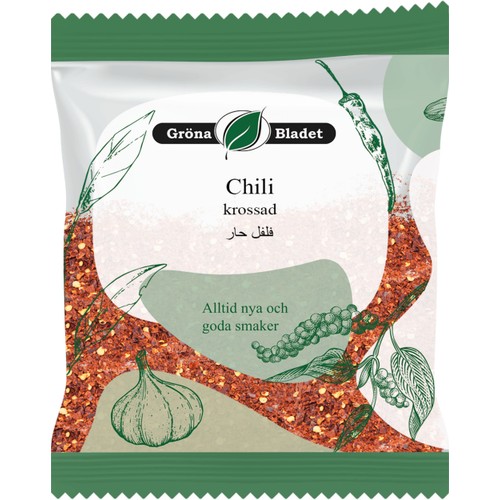 Chili Krossad 40g Gröna Bladet