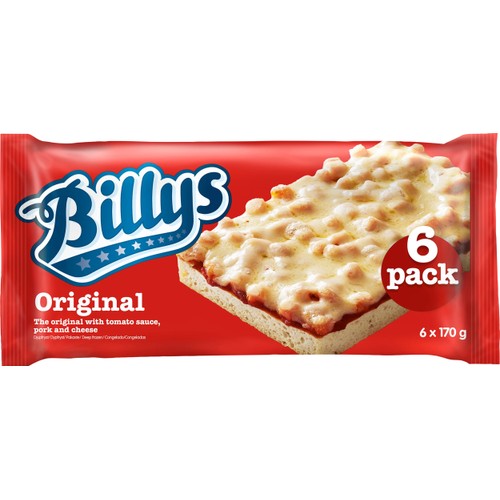 Pizza Original 6-p 1020g Billys