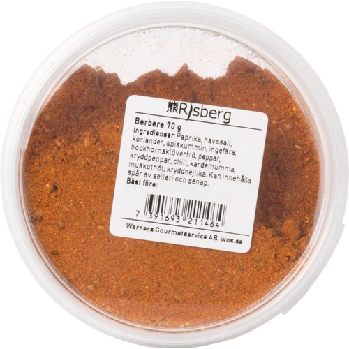 Kryddblandning Berbere 70g Risberg