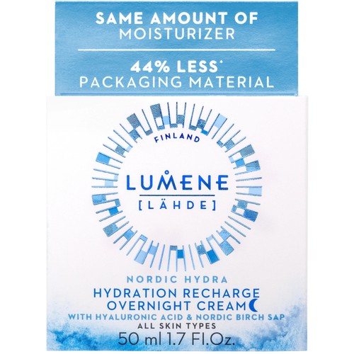 Nattkräm för ansikte Nordic Hydra Overnight Cream 50ml Lumene
