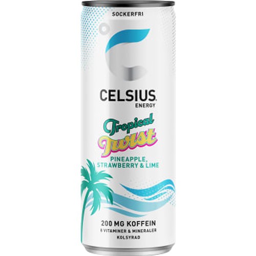 Energidryck Tropical Twist 355ml Celsius