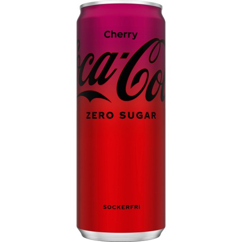 Läsk Cola Cherry Zero 33cl Coca-Cola