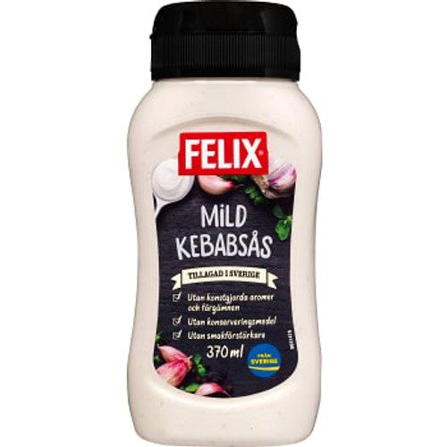 Mild Kebabsås 370ml Felix 