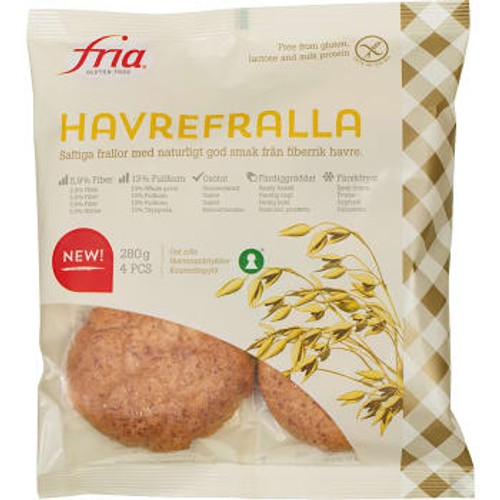 Havrefralla Glutenfri 280g Fria