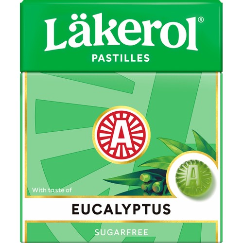 Halstabletter Eucalyptus 25g Sockerfri Läkerol