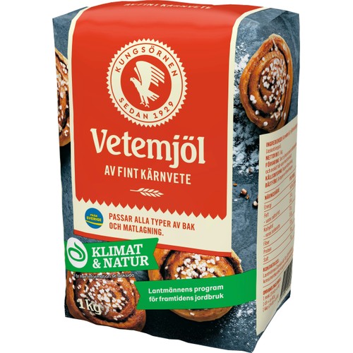 Kärnvetemjöl 1kg Kungsörnen