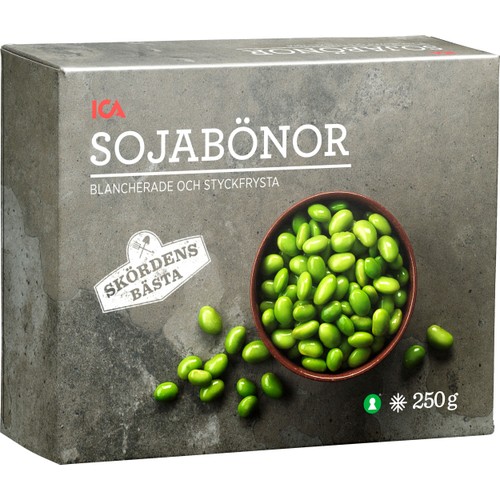 Sojabönor Fryst 250g ICA