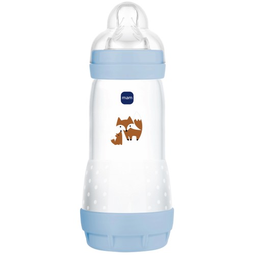 Nappflaska Easy Start Anti Colic Blandade färger 4m+ MAM