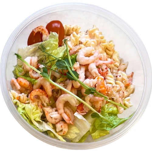 Portionsrätt Räk & Kräftsallad Med Krämig Chilipasta 350g Jätten Cater