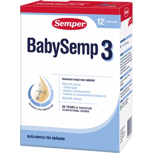 BabySemp 3 1år 800g Semper