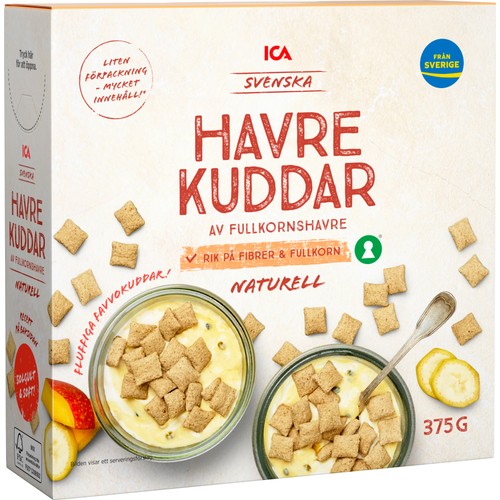 Havrekuddar 375g ICA