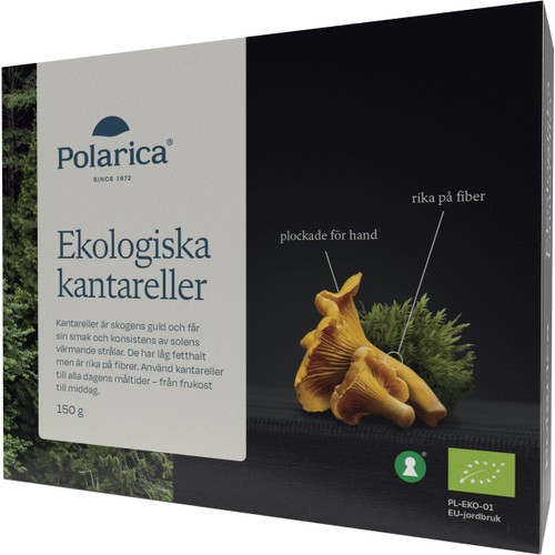 Kantareller ekologiska 150g Polarica