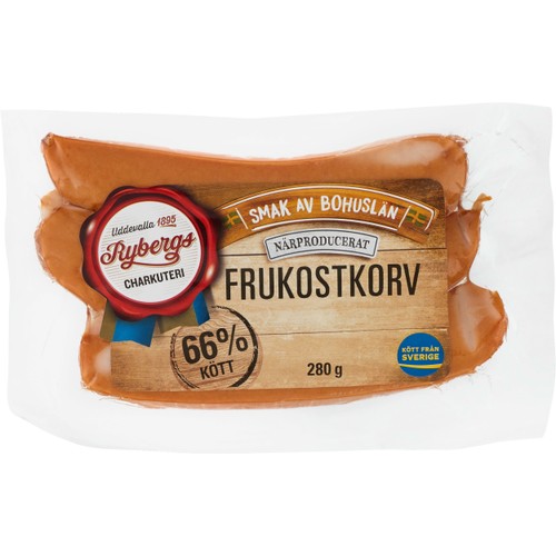 Frukostkorv 66% Kötthalt 280g Rybergs