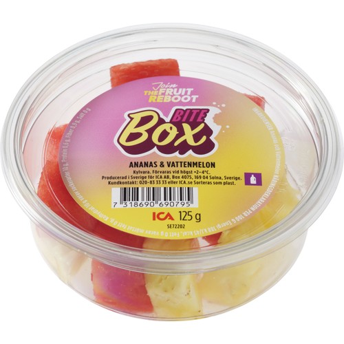 ICA Bite box Ananas, vattenmelon