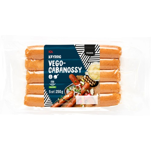 Kryddig Vego-Cabanossy 250g ICA