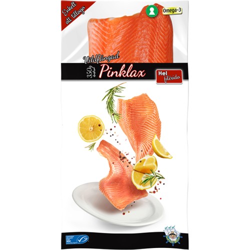Vildlax Hel Filésida Premium Fryst 350g Royal Foods