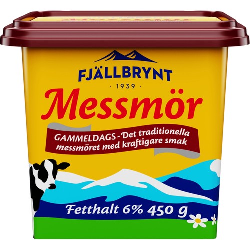 Messmör Gammaldags 6% 450g Fjällbrynt