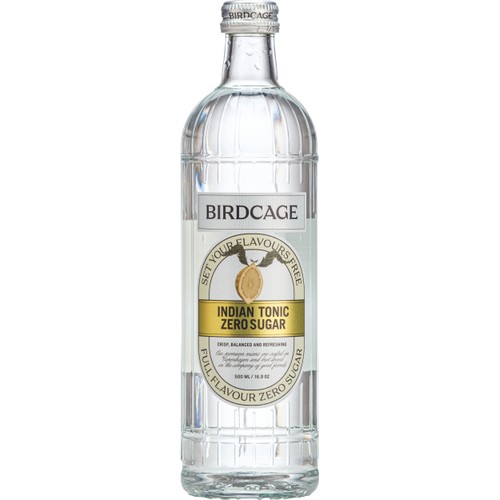 Läsk Indian Tonic Zero Sugar 500ml Birdcage