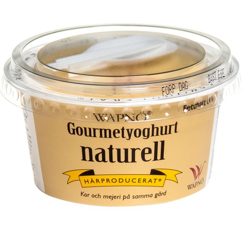 Gourmetyoghurt Naturell 150g Wapnö