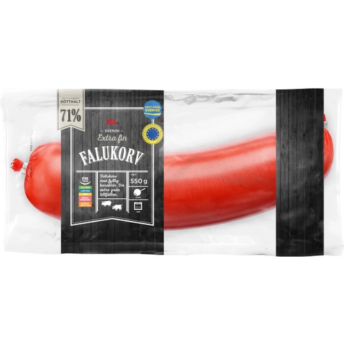 Falukorv Extra fin 71% Kötthalt 550g ICA
