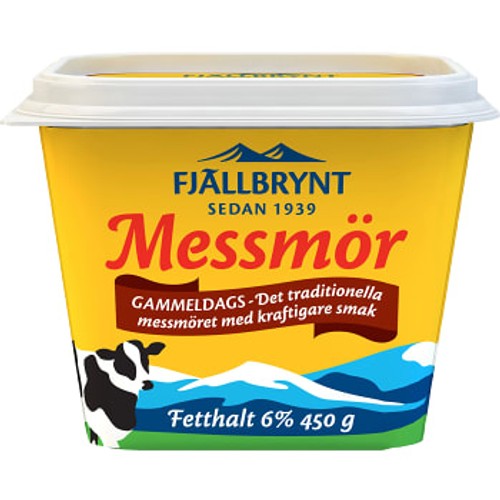 Messmör Gammaldags 6% 450g Fjällbrynt