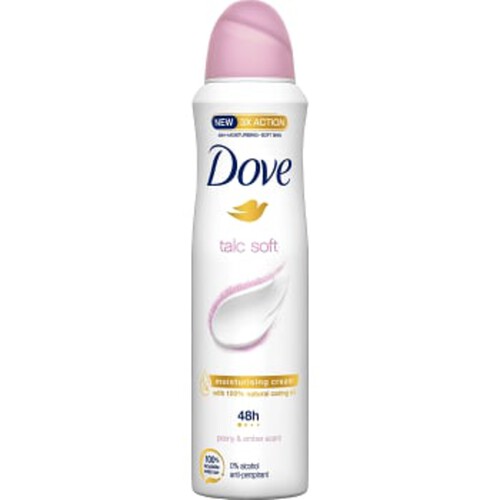 Antiperspirant Body Spray Talc Soft 150ml Dove