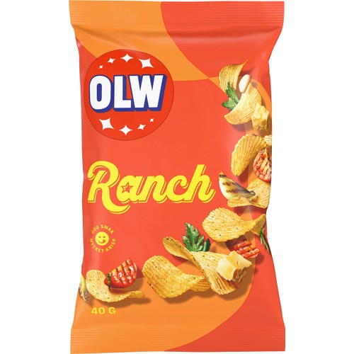 Chips Ranch 40g Olw
