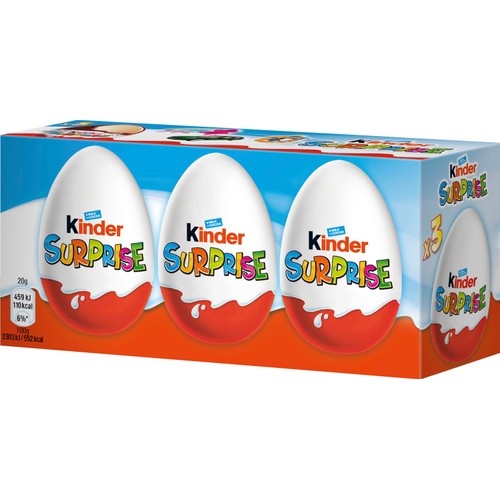 Kinder Surpriseägg 3-p 60g Ferrero