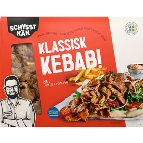 Kebab klassisk 275g Schysst Käk 